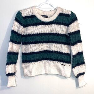 Striped warm sweater